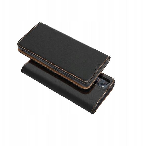 Kabura SMART PRO Book skórzana do IPHONE 17 Pro Max czarny
