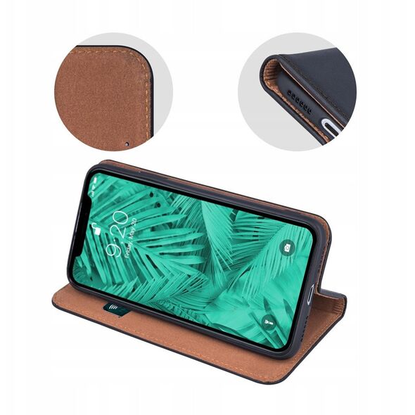 Kabura SMART PRO Book skórzana do IPHONE 17 Pro czarny