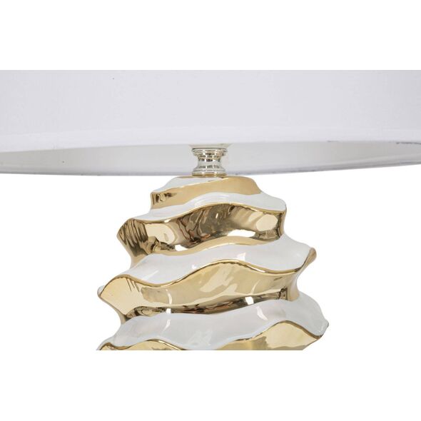 Lampa stołowa, ceramiczna, 33 x 53 cm