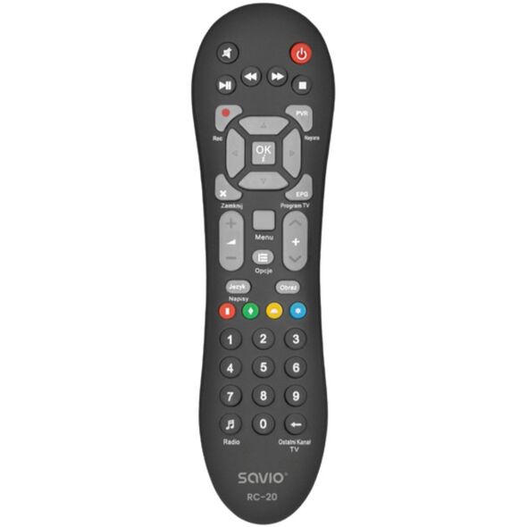 SAVIO PILOT UNIWERSALNY/ZAMIENNIK DO CYFROWY POLSAT RC-20