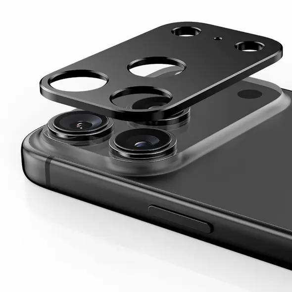Osłona aparatu Tech-Protect Camalloy Fit+ do Apple iPhone 17 Pro Black