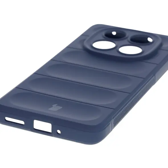 Pancerne etui Bizon Case Tur do Xiaomi Redmi Note 14 Pro 5G / Poco X7 granatowe