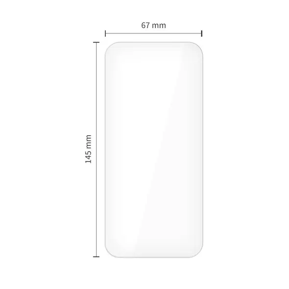 Szkło hartowane Tech-Protect Glass Fit+ do Apple iPhone 16 Pro / 17 / 17 Pro Clear [2 PACK]