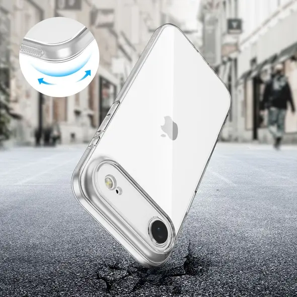 Etui Tech-Protect Flexair do Apple iPhone 17 Air Clear