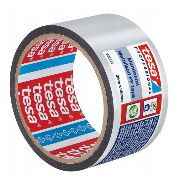 TAŚMA ALUMINIOWA ALUMINIUM-METALISED-PP/TAPE TESA