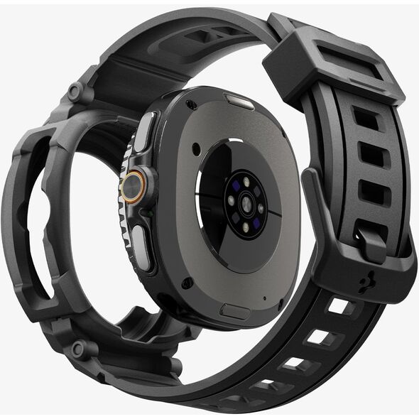 Etui Spigen Rugged Armor Pro do Samsung Galaxy Watch 8 Classic 46mm Matte Black