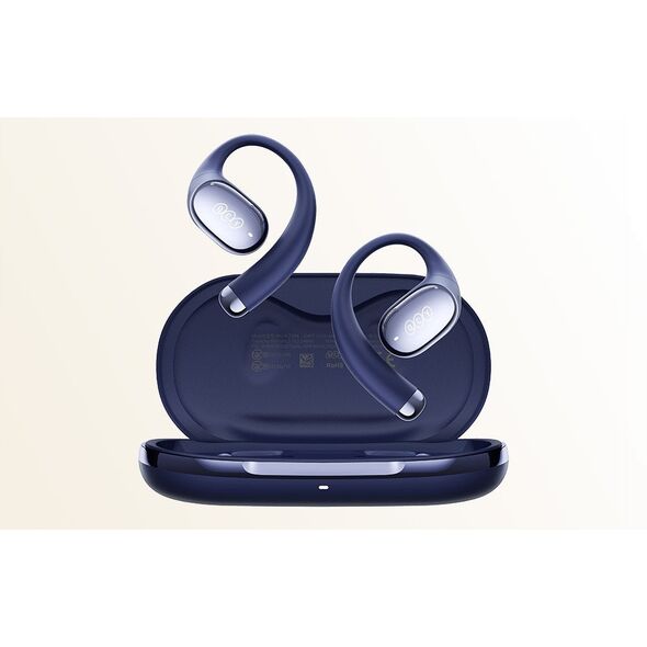 Bezprzewodowe słuchawki Clip-on QCY Crossky R70 Bluetooth 6.0 (niebieskie)