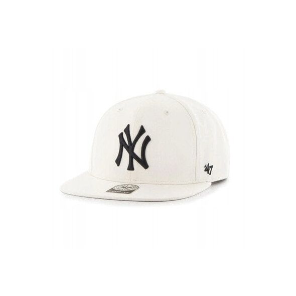 47 Brand MLB New York Yankees No Shot Cap B-NSHOT17WBP-NT Beżowe One size