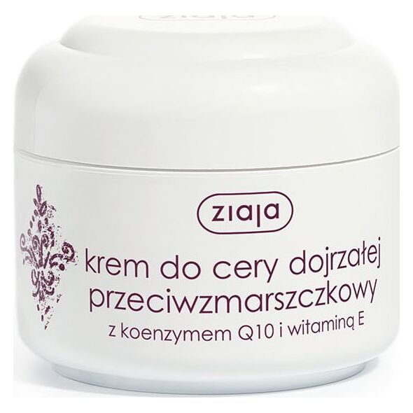 Ziaja Krem do cery dojrzałej przeciwzmarszczkowy z koenzymem Q10 i witaminą E 50ml
