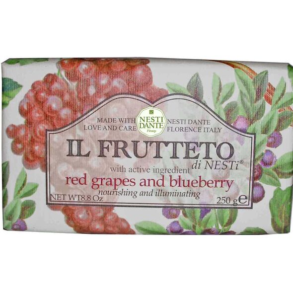 Nesti Dante Il Frutteto Red Grapes And Blueberry mydło toaletowe 250g