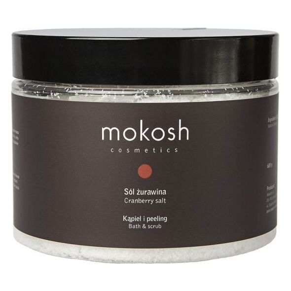 Mokosh Sól do kąpieli Żurawina 600g