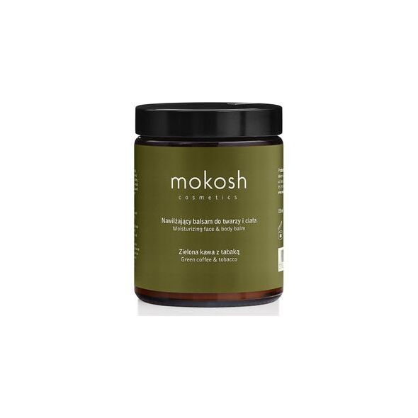 Mokosh Balsam do twarzy i ciała Zielona kawa z tabaką nawilżający 180ml