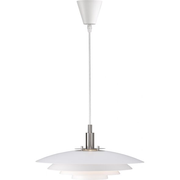 Lampa wisząca Nordlux Nowoczesna lampa sufitowa LED Ready biała Nordlux BRETAGNE 39489901