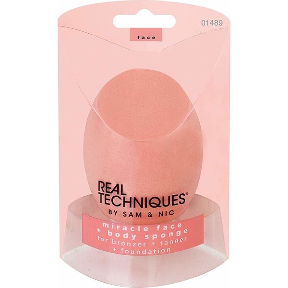 Real Techniques Makiažo kempinėlė veidui ir kūnui Real Techniques Miracle