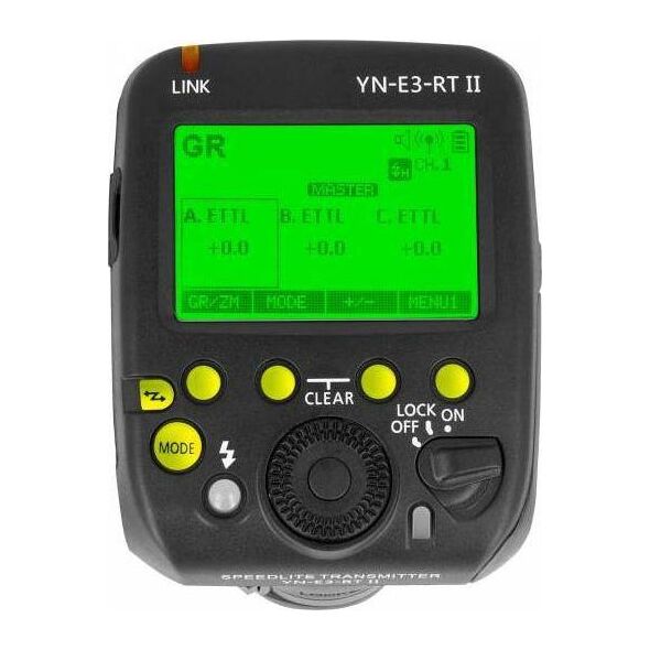 Yongnuo Kontroler radiowy Yongnuo YN-E3-RT II do Canon