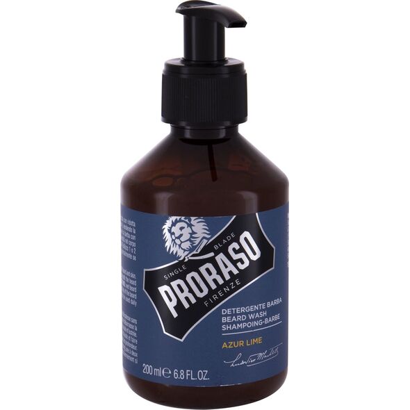Macadamia PRORASO Azur Lime Beard Wash Szampon do włosów 200ml
