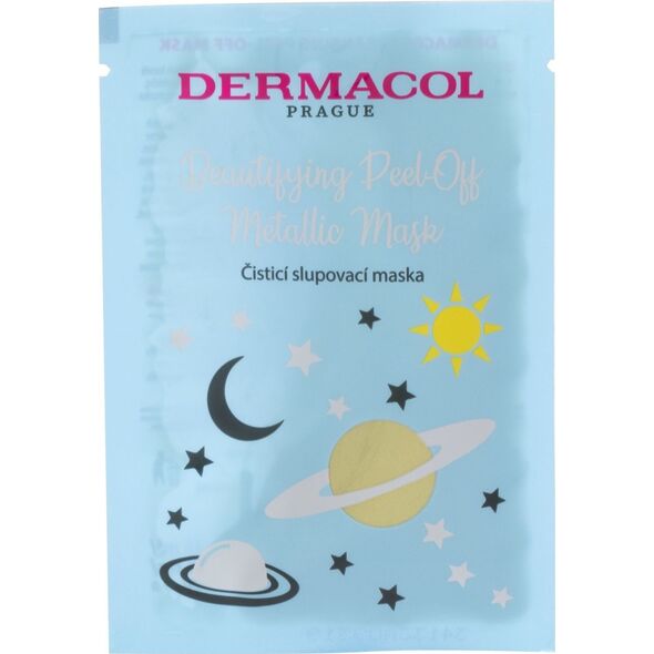 Dermacol Dermacol Beautifying Peel-off Metallic Mask Cleansing Maseczka do twarzy 15ml
