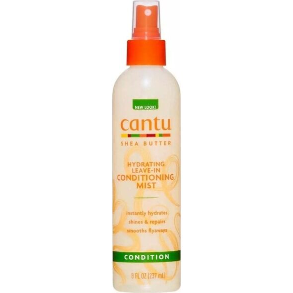 Cantu Shea Butter Nawilżająca odżywka w sprayu do włosów kręconych - 2