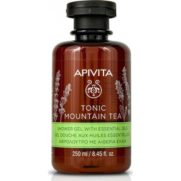 Żel pod Prysznic Apivita Tonic Mountain Tea 250 ml