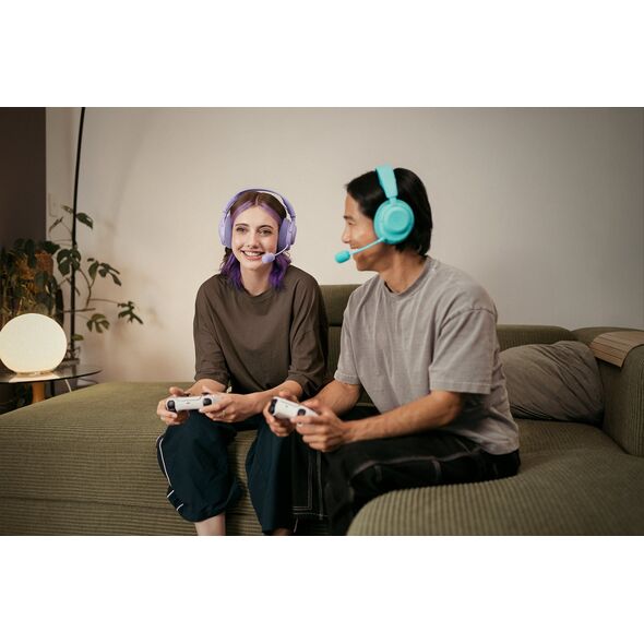 SteelSeries Ausinės Žaidimams | Arctis Nova 3PW | Bluetooth | Over-Ear | Mikrofonas | Noise canceling | Belaidės | Lavender