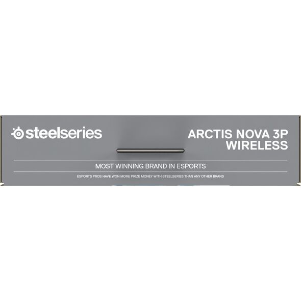 SteelSeries Ausinės Žaidimams | Arctis Nova 3PW | Bluetooth | Over-Ear | Mikrofonas | Noise canceling | Belaidės | Lavender