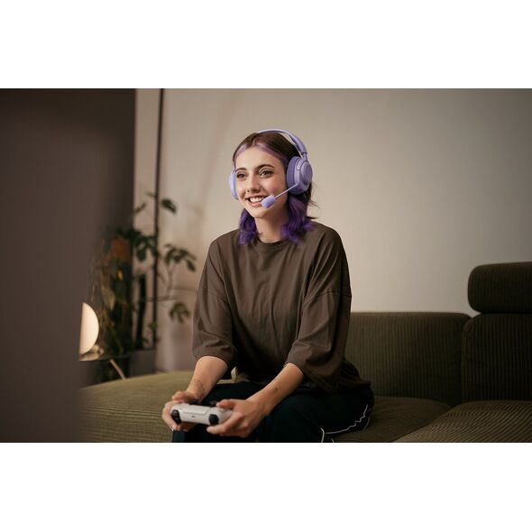 SteelSeries Ausinės Žaidimams | Arctis Nova 3PW | Bluetooth | Over-Ear | Mikrofonas | Noise canceling | Belaidės | Lavender