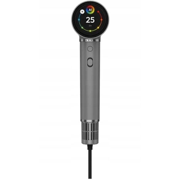 AENO HD5 Suszarka do włosów AI LCD dotykowy Czujnik 110000 RPM 67dB 1500 W Szara