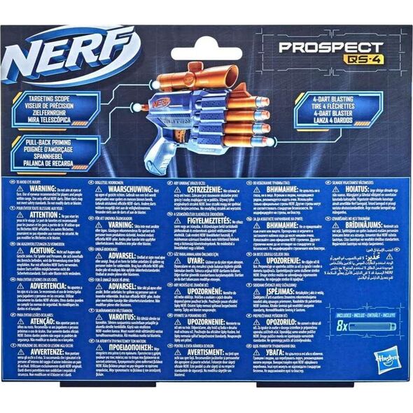 Nerf Elite 2.0 Prospect QS-4 + strzałki