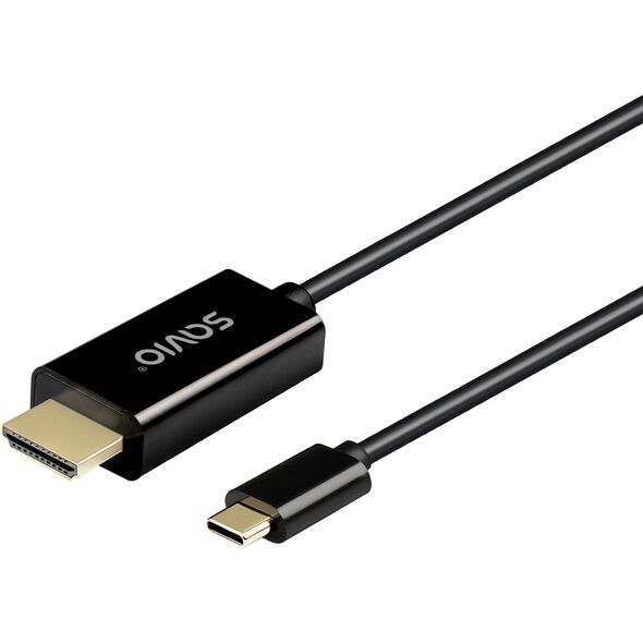 SAVIO KABEL USB-C DO HDMI 30HZ 1M PLASTIK CL-190