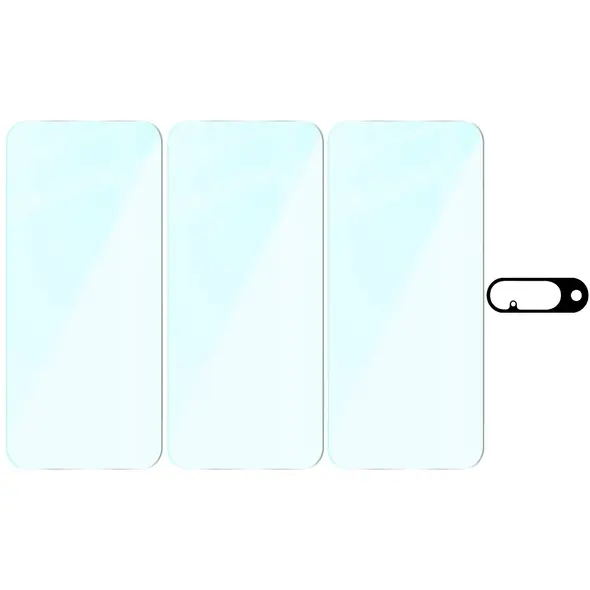 3x Szkło na ekran + szkło na aparat Bizon Glass Clear Pack do Google Pixel 10