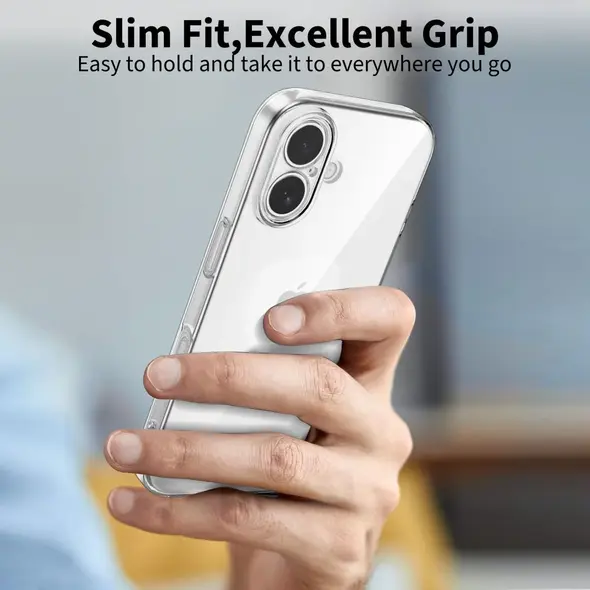 Etui Tech-Protect FlexAir do Apple iPhone 17 Clear