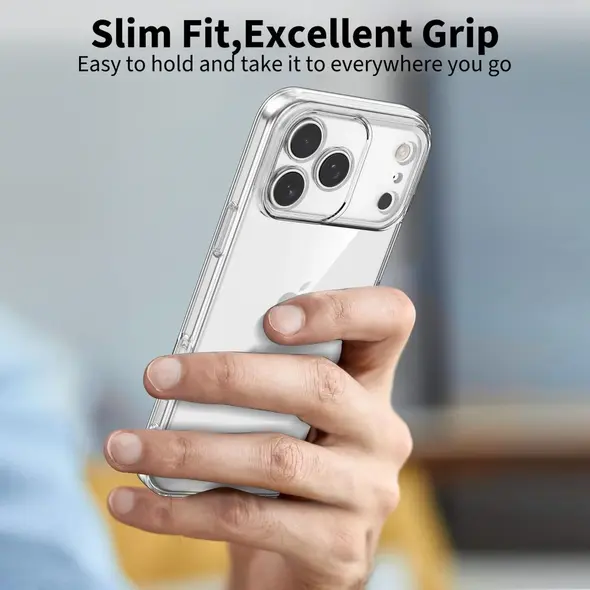 Etui Tech-Protect FlexAir do Apple iPhone 17 Pro Max Clear