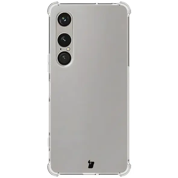 Etui + 2x szkło hartowane + szkiełko na obiektyw Bizon Case Clear Pack do Sony Xperia 1 VII