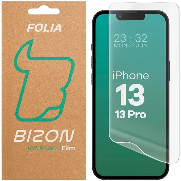 Folia hydrożelowa na ekran Bizon Glass Hydrogel Front do Apple iPhone 13 / 13 Pro