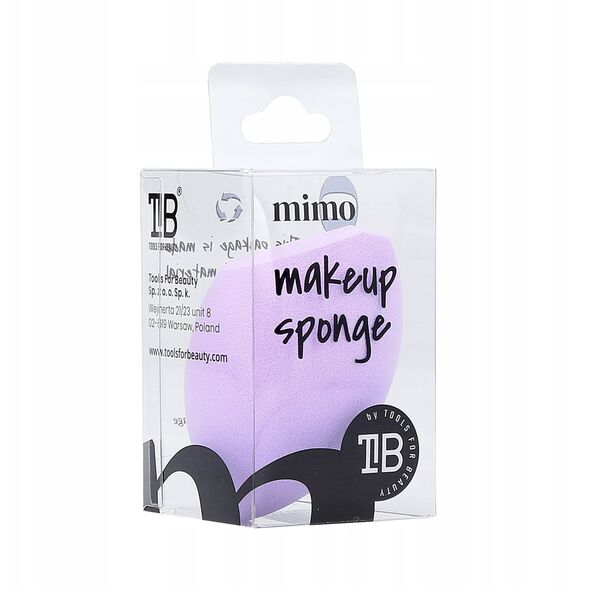 MIMO Olive-Shaped Blending Sponge Purple 42 x 65 mm