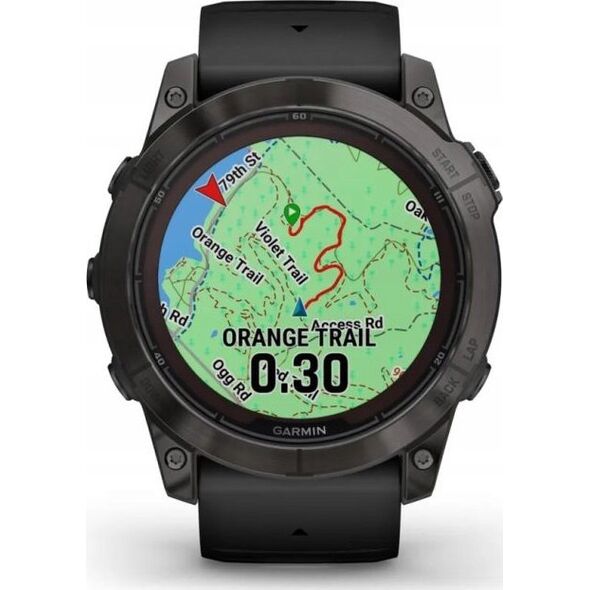 Zegarek sportowy Garmin fenix 7X Pro Sapphire Solar Czarny  (010-02778-11)