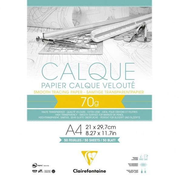 Clairefontaine 96500C, 50 sheets
