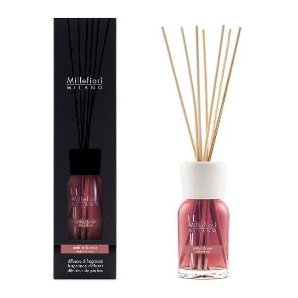 Millefiori Milano Fragrance Diffuser Ambra & Rosa 100 ml