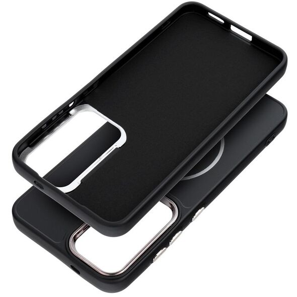 Θήκη FRAME MAG COVER συμβατή με MagSafe για SAMSUNG A56 μαύρο