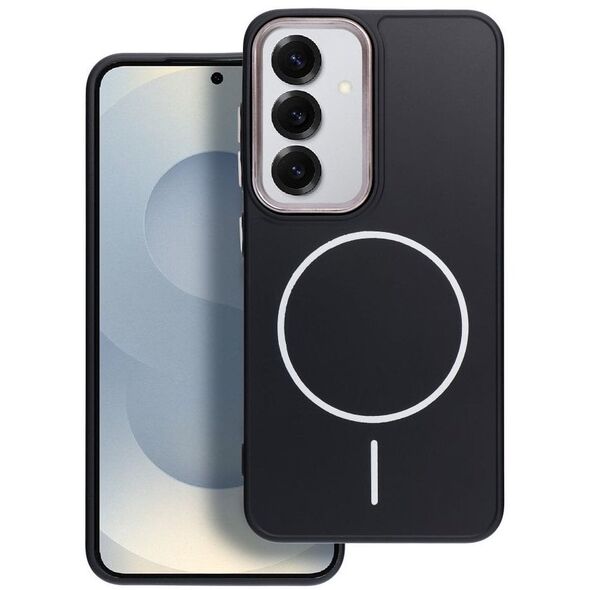 Θήκη FRAME MAG COVER συμβατή με MagSafe για SAMSUNG A36 μαύρο