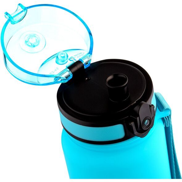 Bidon sportowy Meteor 800 ml błękitny/zielony