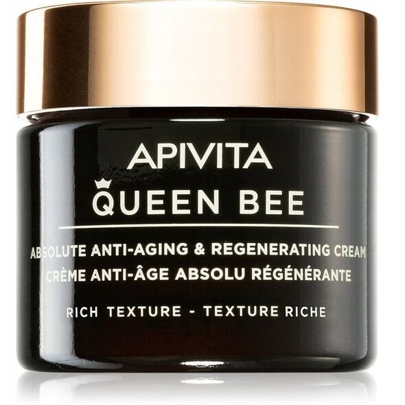 APIVITA_Queen Bee Absolute Anti?Aging &amp| Regenerating Cream Rich Texture bogaty krem przeciwzmarszczkowy o bogatej konsystencji 50ml