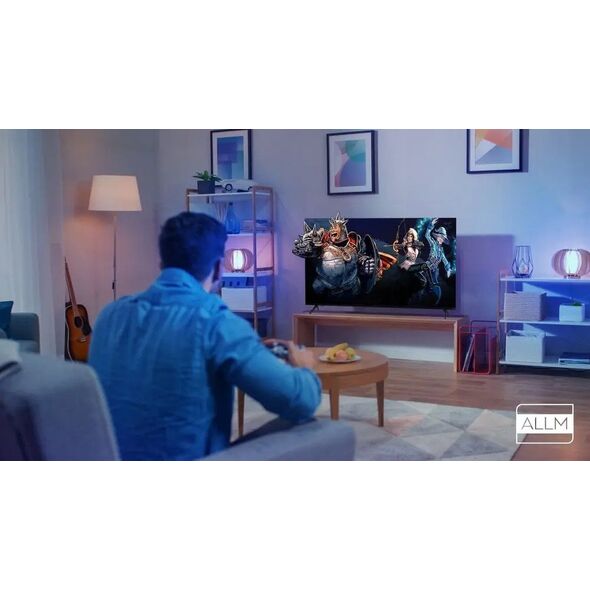 Telewizor Kivi 43', UHD, Android TV 11, Black, 3840x2160, 60 Hz, Sound by JVC, 2x12W, 53 kWh/1000h , BT5.1, HDMI ports 4, 24 months
