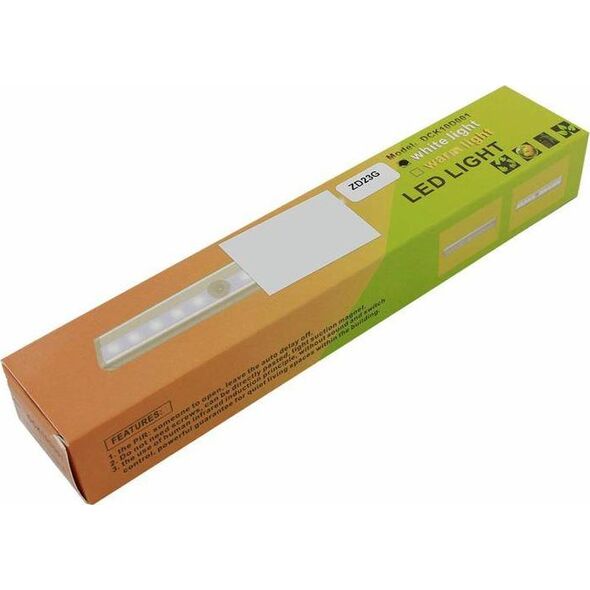 Aptel ZD23G LAMPA ZAWIESZANA CZUJNIK RUCHU PIR diod 10 LED 1W BIAŁA