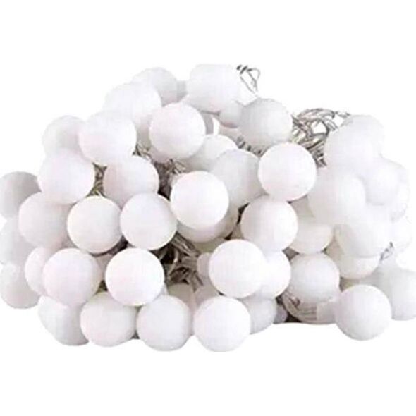 Aptel OGRODOWA GIRLANDA ŚWIETLNA IP44 Zewnętrzna 1000 cm 100x LED biała ZD69D