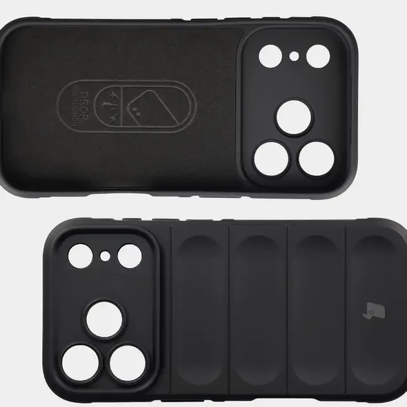 Pancerne etui Bizon Case Tur do Apple iPhone 17 Pro czarne