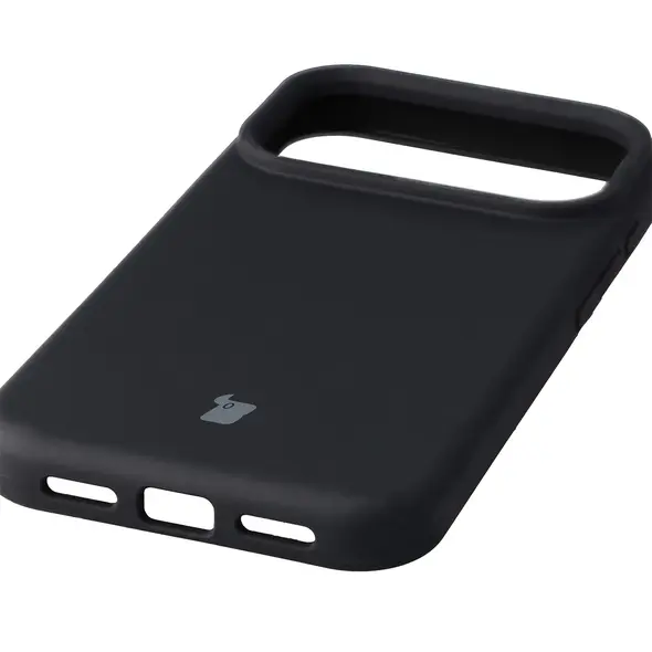 Silikonowe etui Bizon Soft Case do Apple iPhone 17 Pro czarne