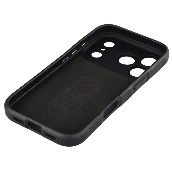 Pancerne etui Bizon Case Tur do Apple iPhone 17 Pro czarne
