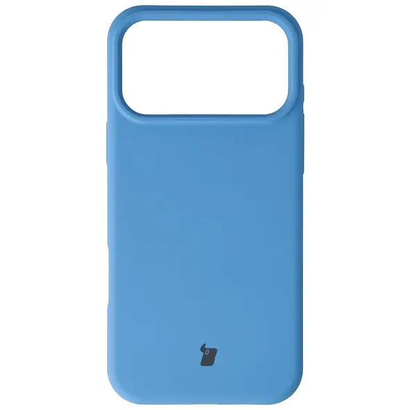 Silikonowe etui Bizon Soft Case do Apple iPhone 17 Pro Max niebieskie