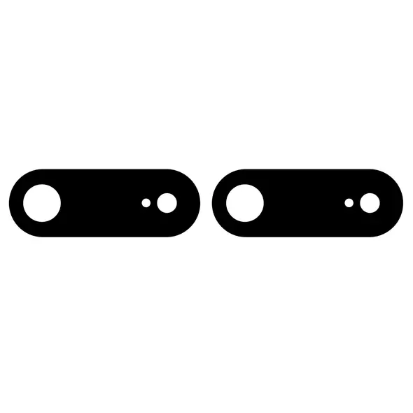 Szkło na aparat Bizon Glass Lens do Apple iPhone 17 Air [2 PACK]